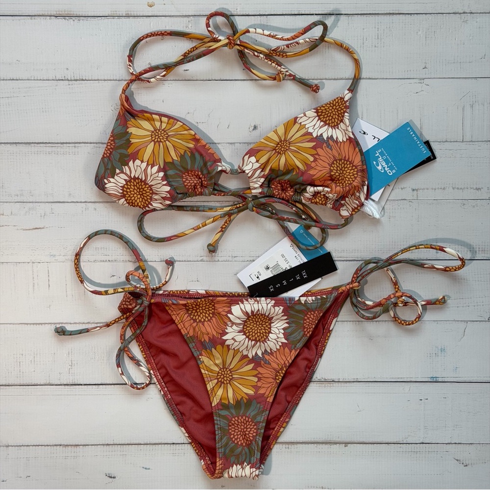 O'Neill Emma Sunflower Bikini Set